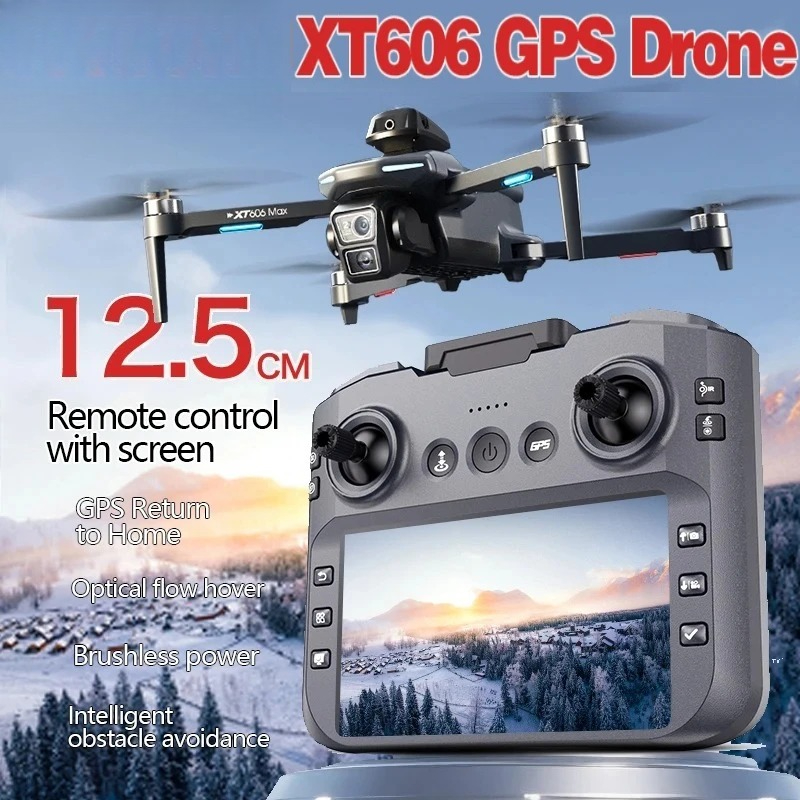 Drone Surveying - طائرة بدون طيار XT606 MAX GPS