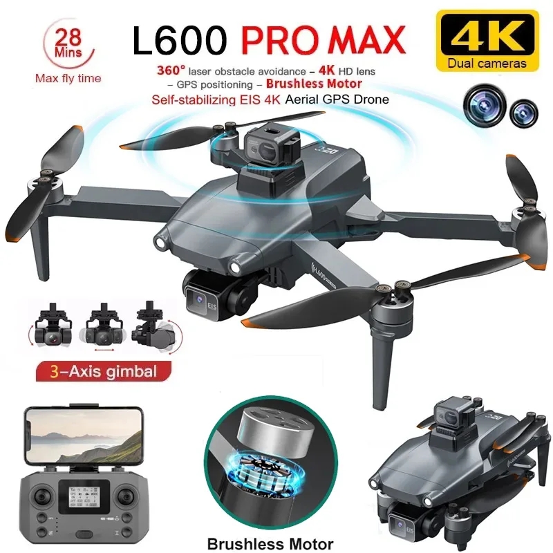 Drone Mapping - L600 PRO MAX GPS الطائرة بدون