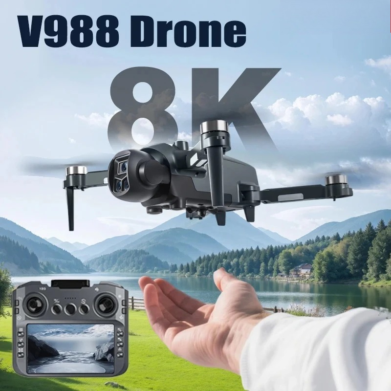 Drone Surveying - طائرة بدون طيار V988 الأصلية بكاميرا