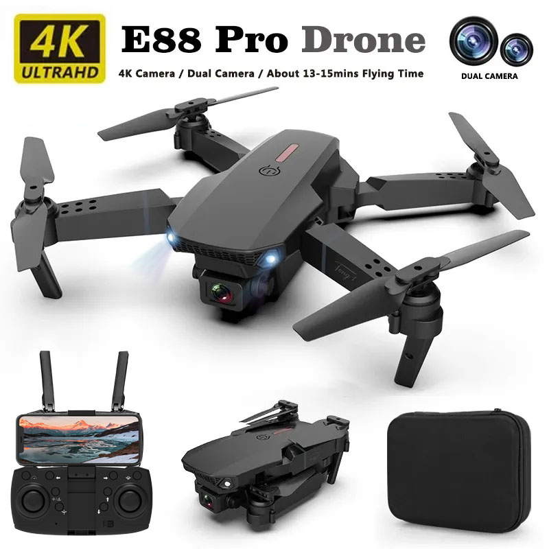 E88pro الطائرة بدون طيار المهن - مراجعة Drone Surveying وسعره