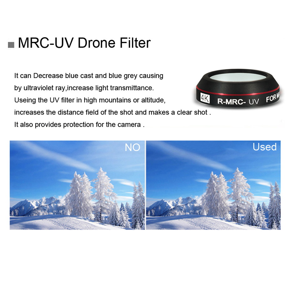 مرشح طائرة بدون طيار لمافيك بر - مراجعة Drone Ndvi وسعره