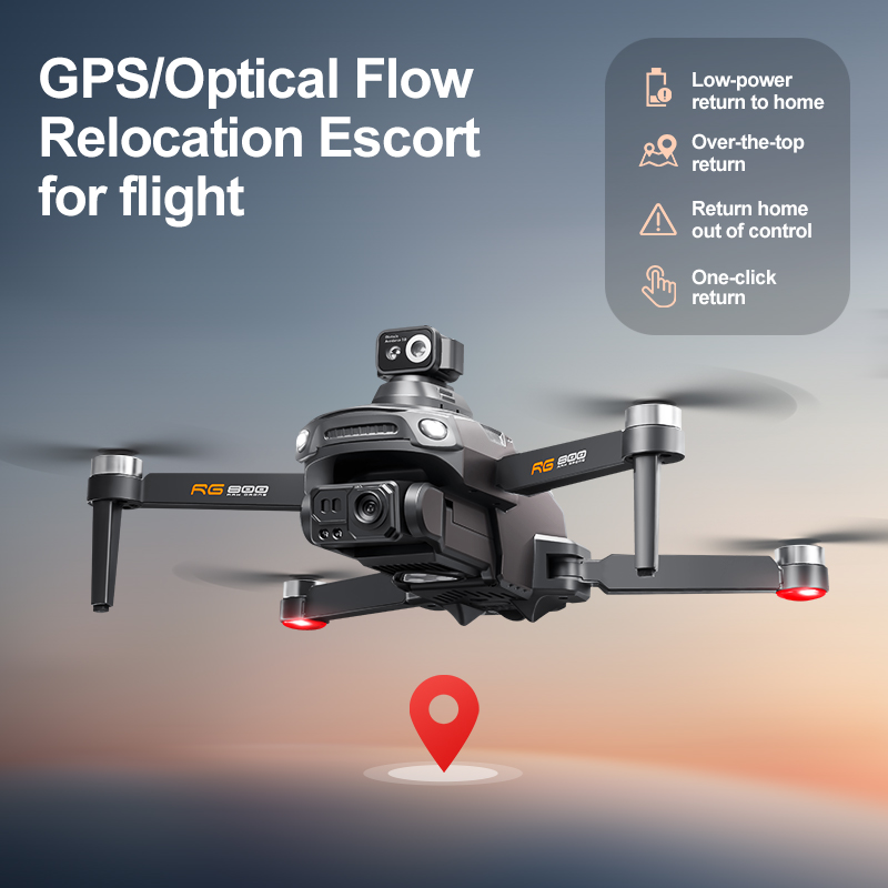 طائرة بدون طيار RG800 MAX مع ن - مراجعة Drone Mapping وسعره