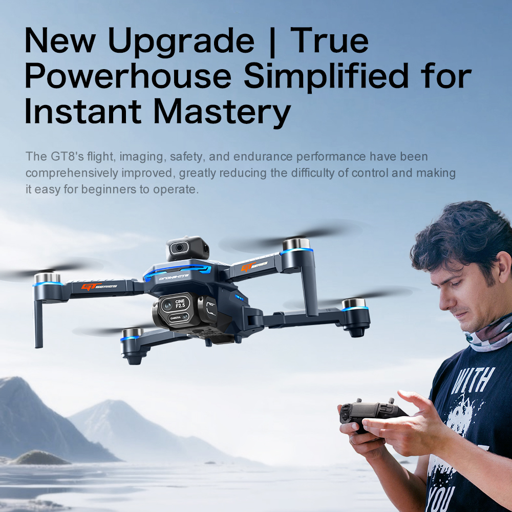 طائرة بدون طيار GT8 الأصلية بد - مراجعة Drone Surveying وسعره