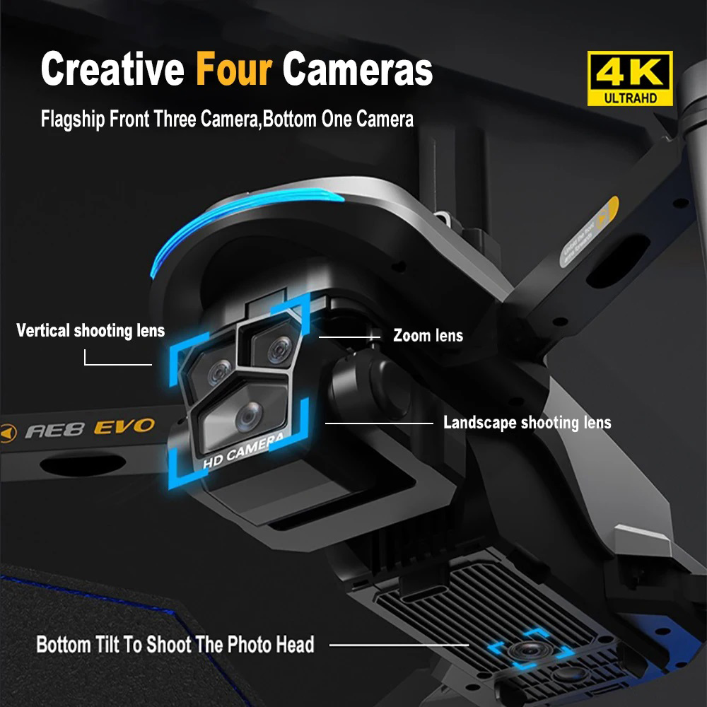 طائرة بدون طيار AE8 EVO مع نظا - مراجعة Drone Surveying وسعره